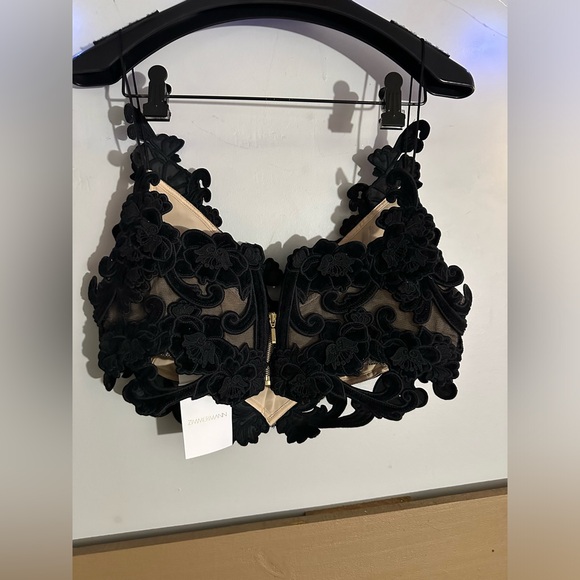 Zimmermann
SENSORY VELVET LACE BODICE AU 3 US 10 - Picture 4 of 11